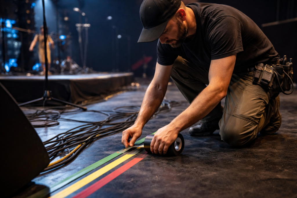 Tehnicar zvuka rasvete videa